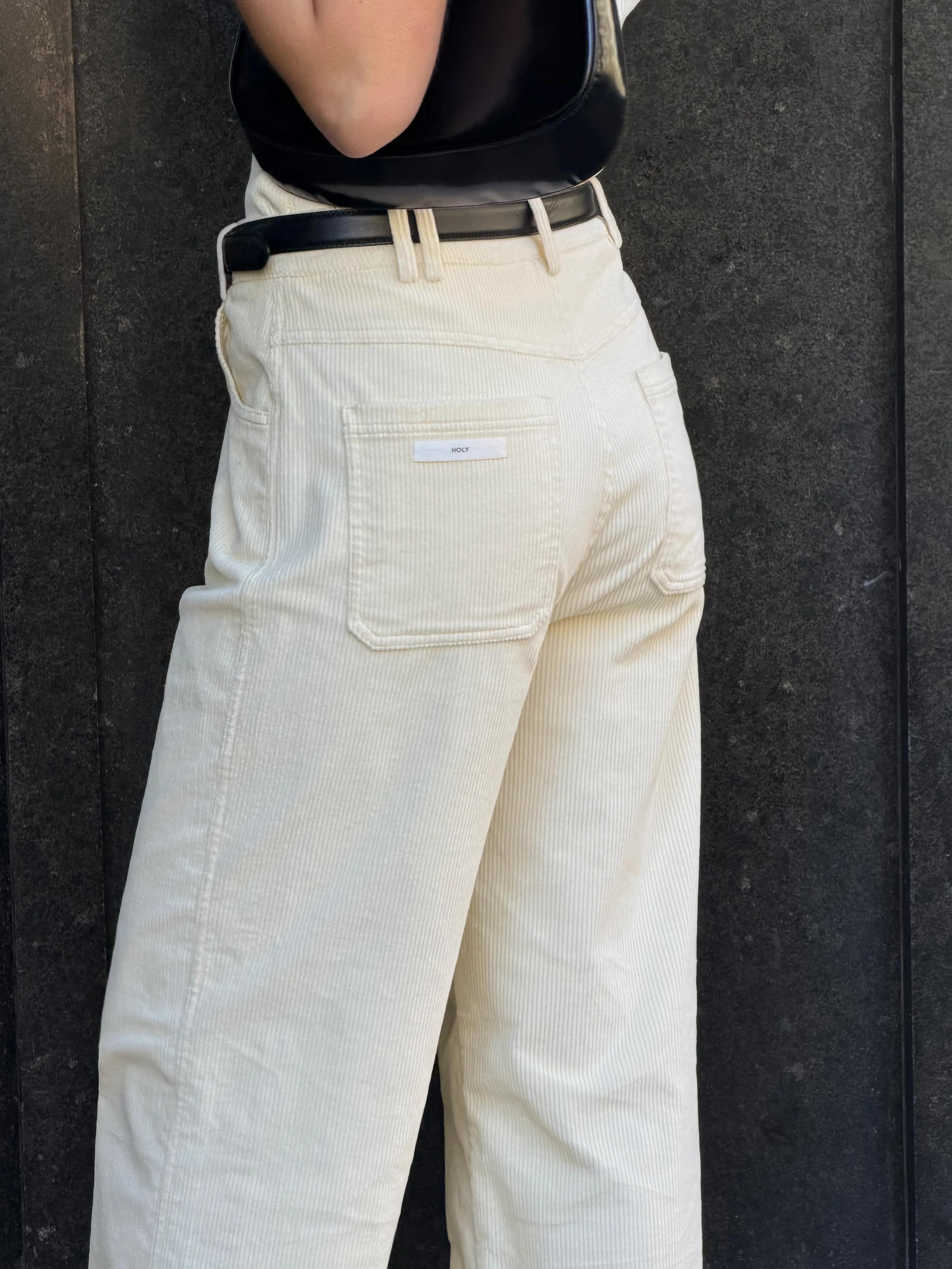 ARLO CORDUROY PANTS | milk - Image 4
