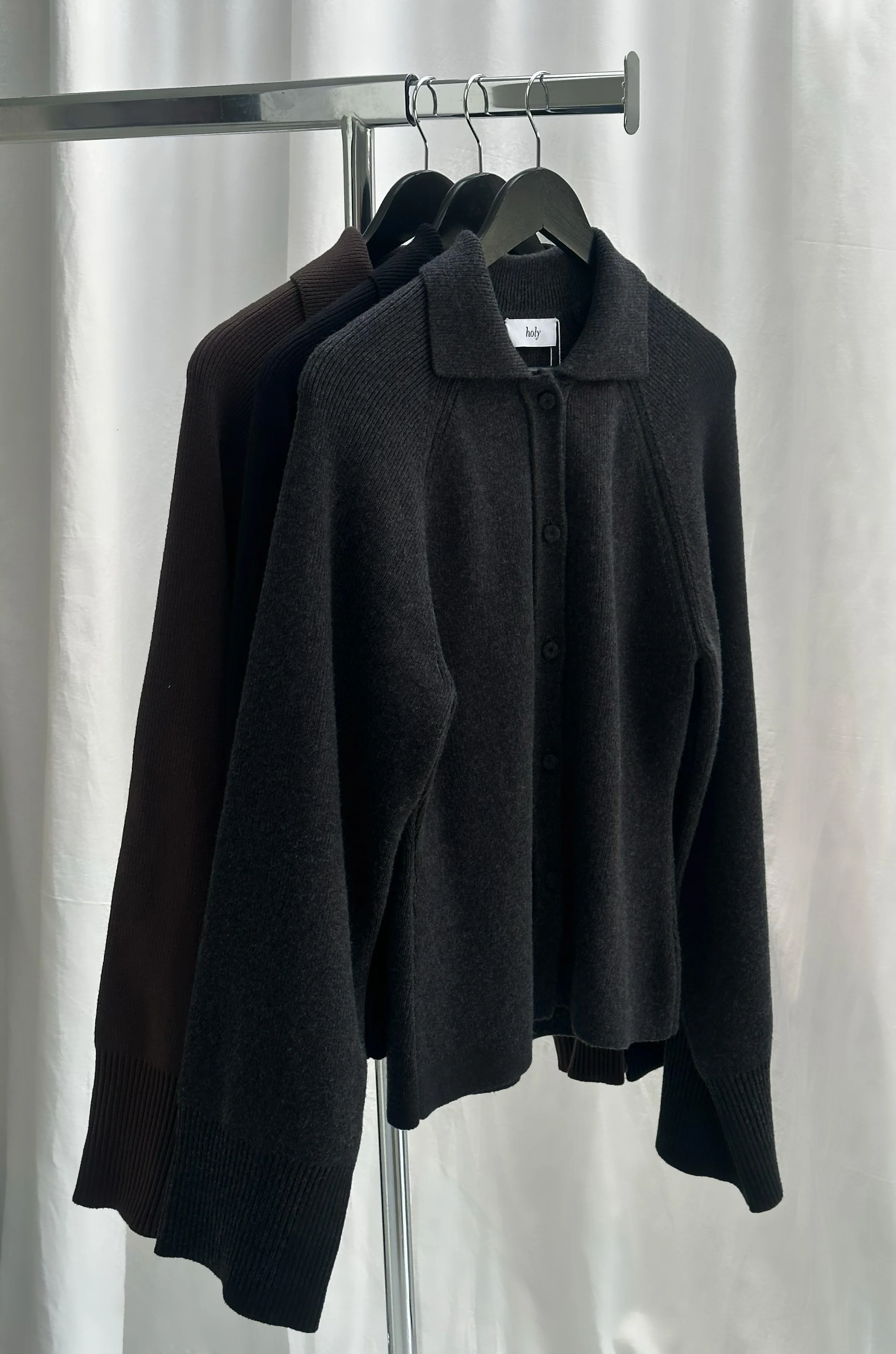 BEAU CARDIGAN | dark grey - Image 4