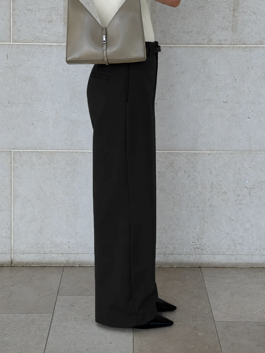 BLAKE COTTON PANTS  | black - Image 2