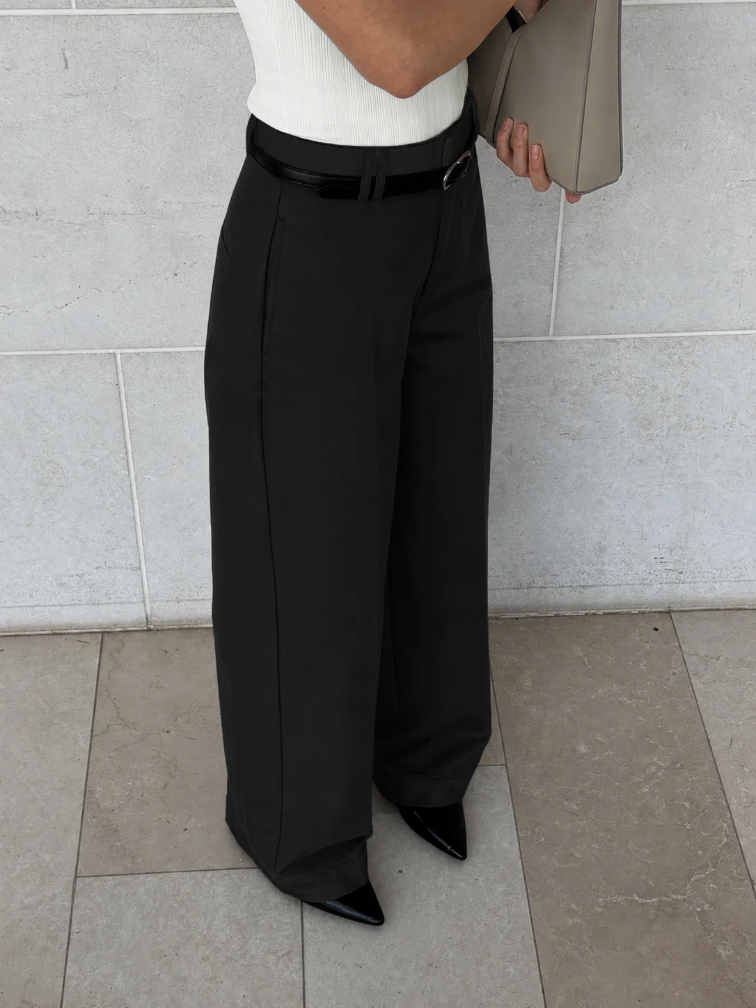 BLAKE COTTON PANTS  | black - Image 3