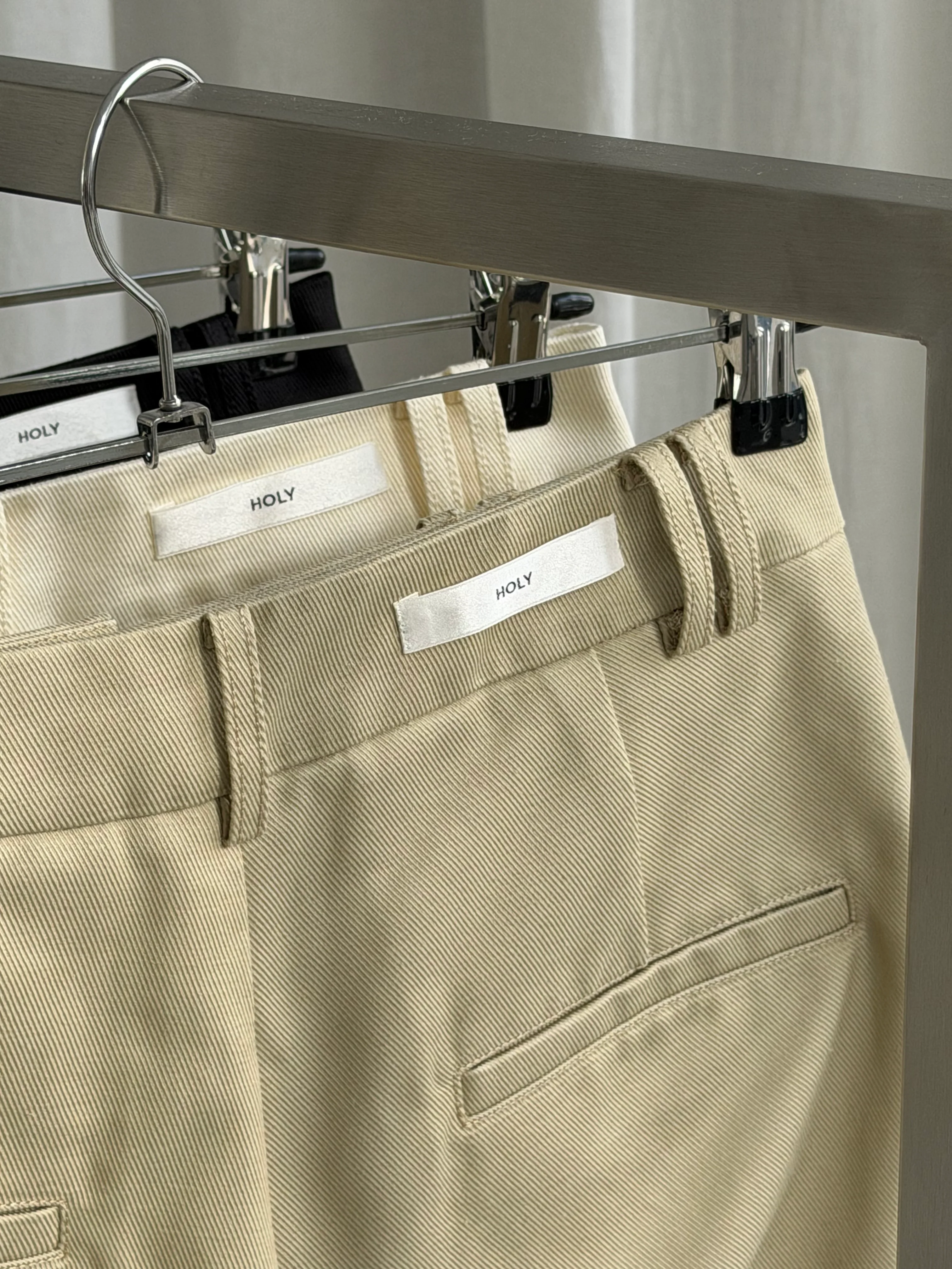 BLAKE COTTON PANTS | milk - Image 7