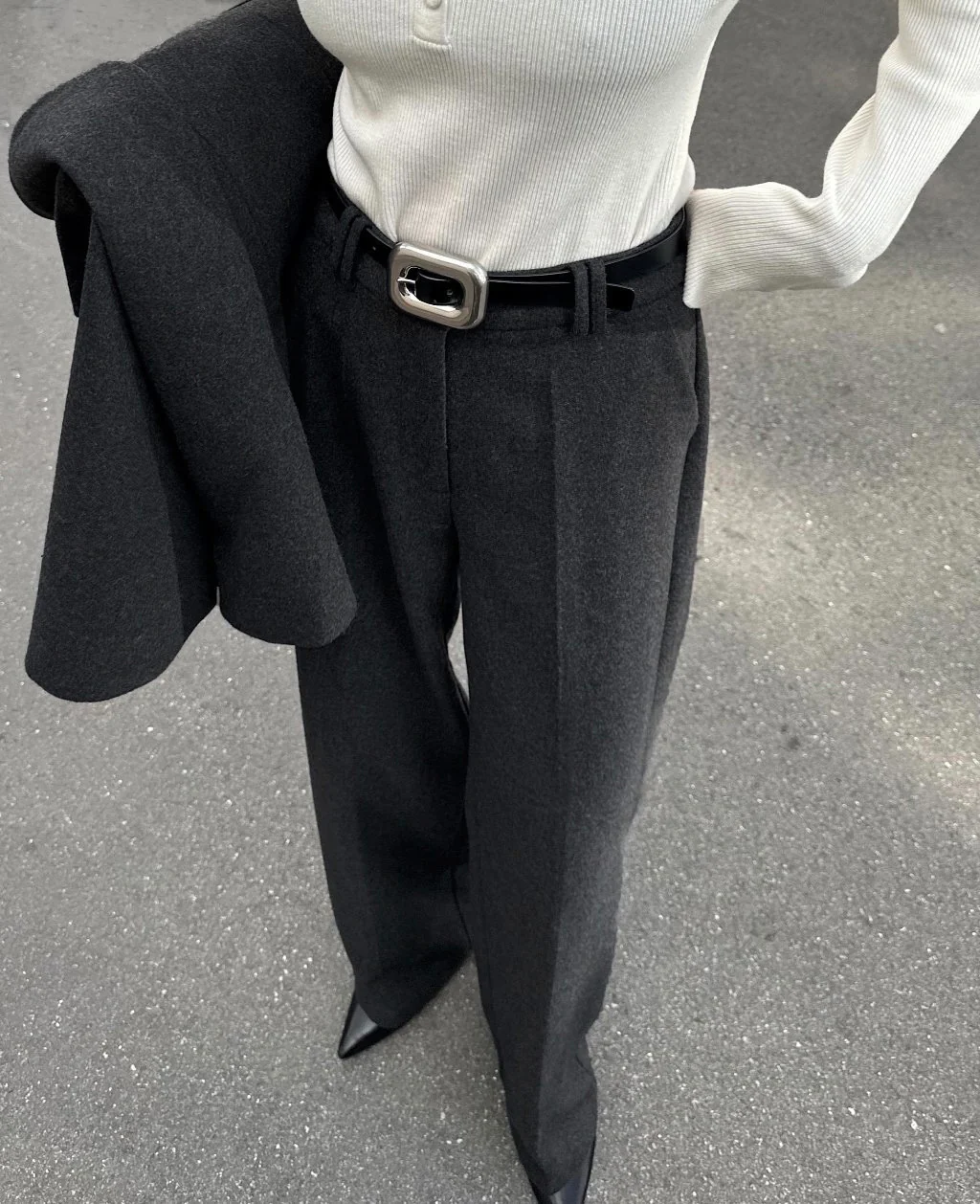 SUIT | wool dark grey - Image 3
