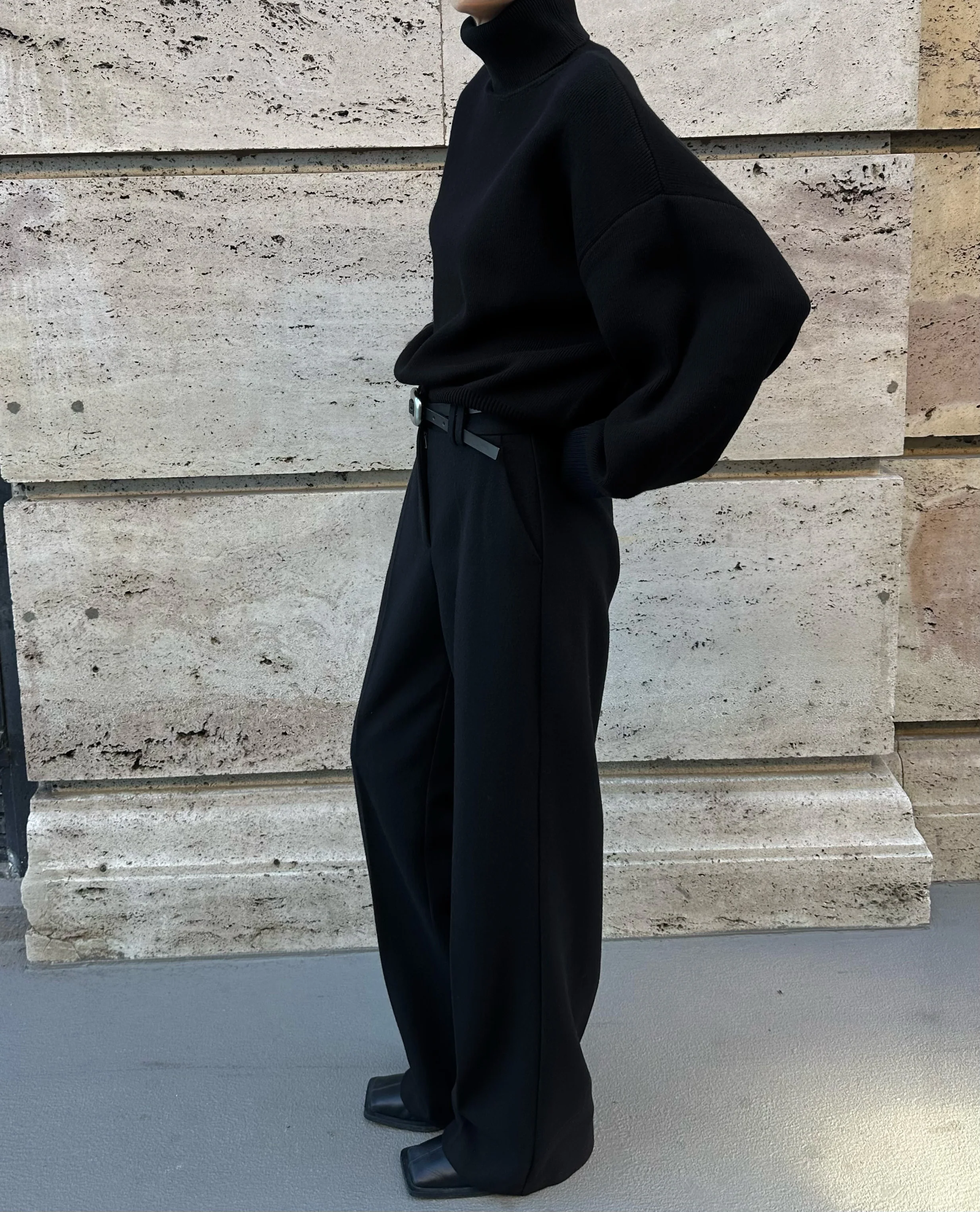 BLAKE WOOL PANTS | black - Image 2