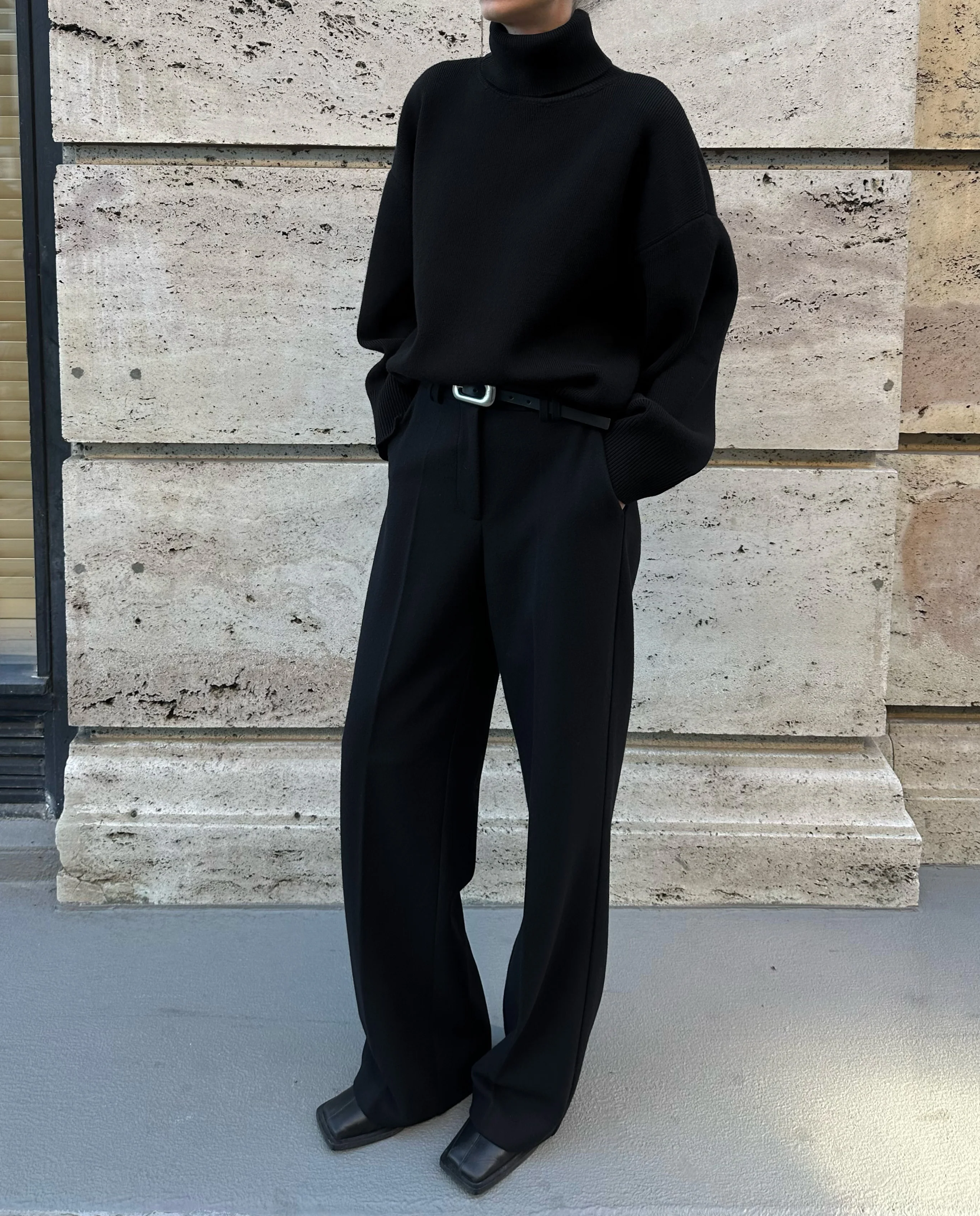 BLAKE WOOL PANTS | black - Image 3