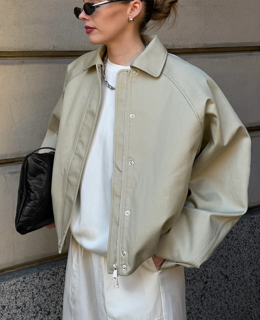 BRAX BOMBER | khaki