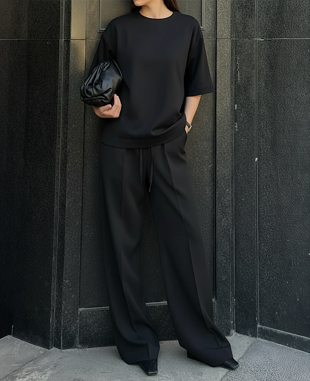 DEIA TEE | black