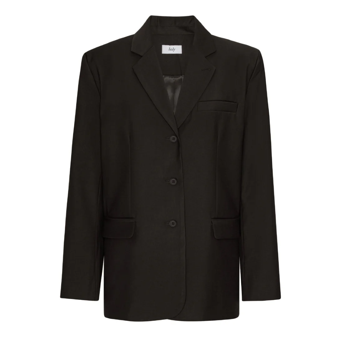 MAEVE BOXY BLAZER | dark brown - Image 8
