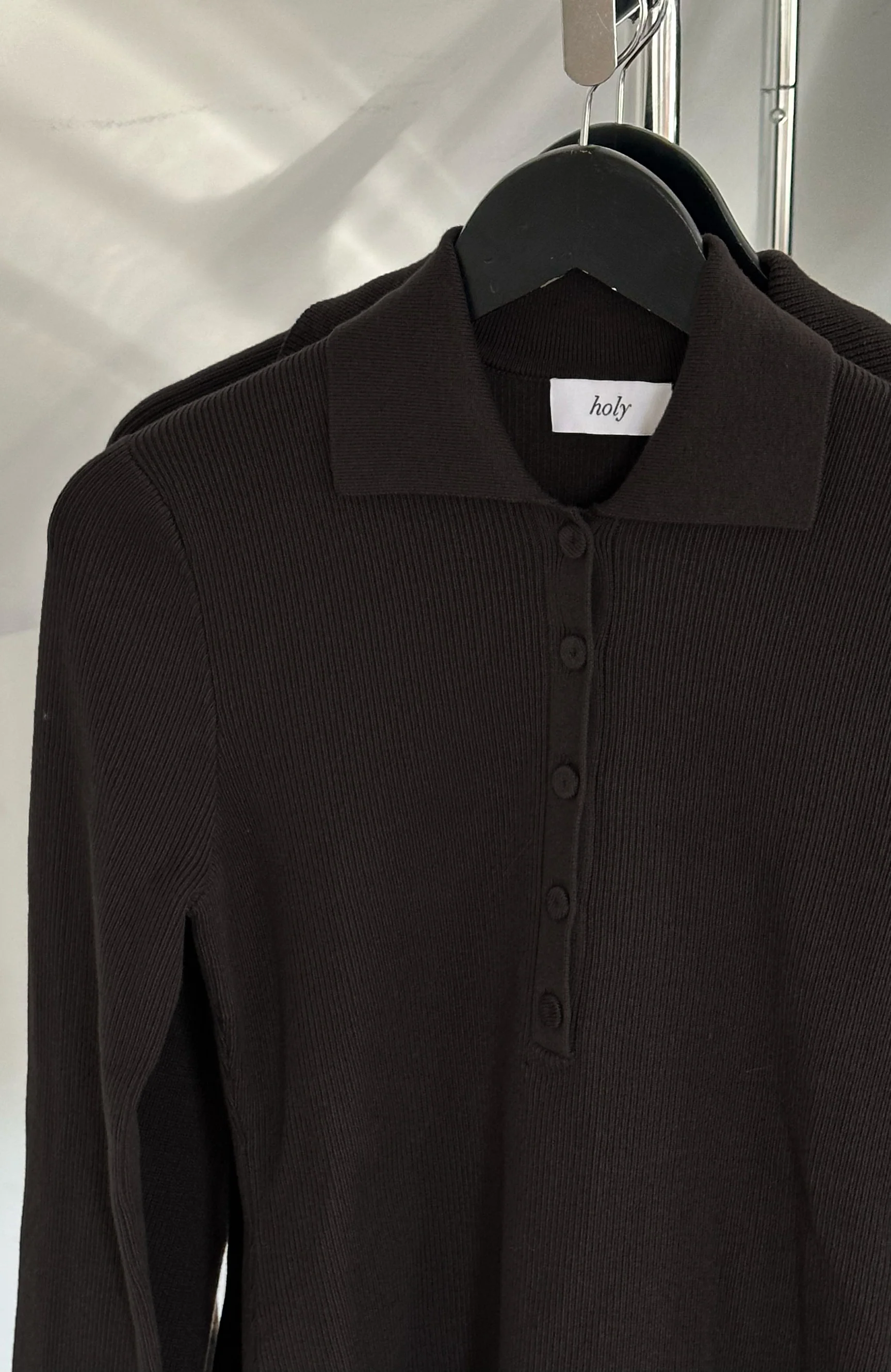 DREW POLO | dark brown - Image 6