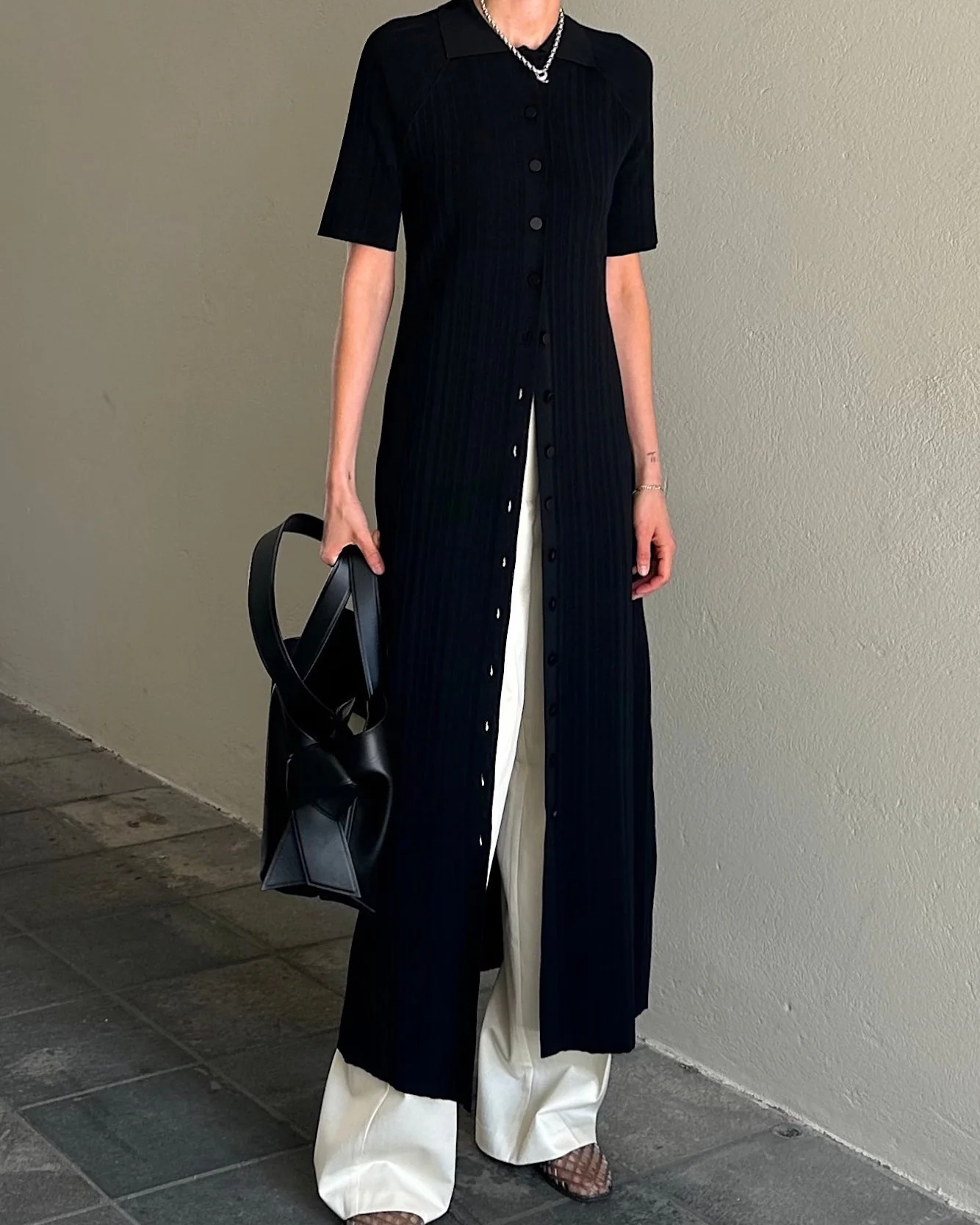 FLOW DRESS | black - Image 3