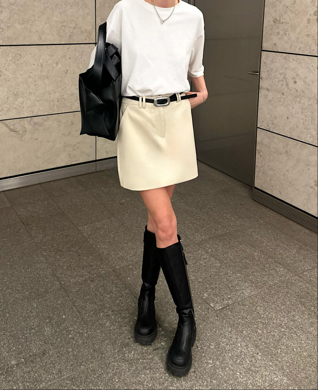 LUA MINI SKIRT | butter - Image 2