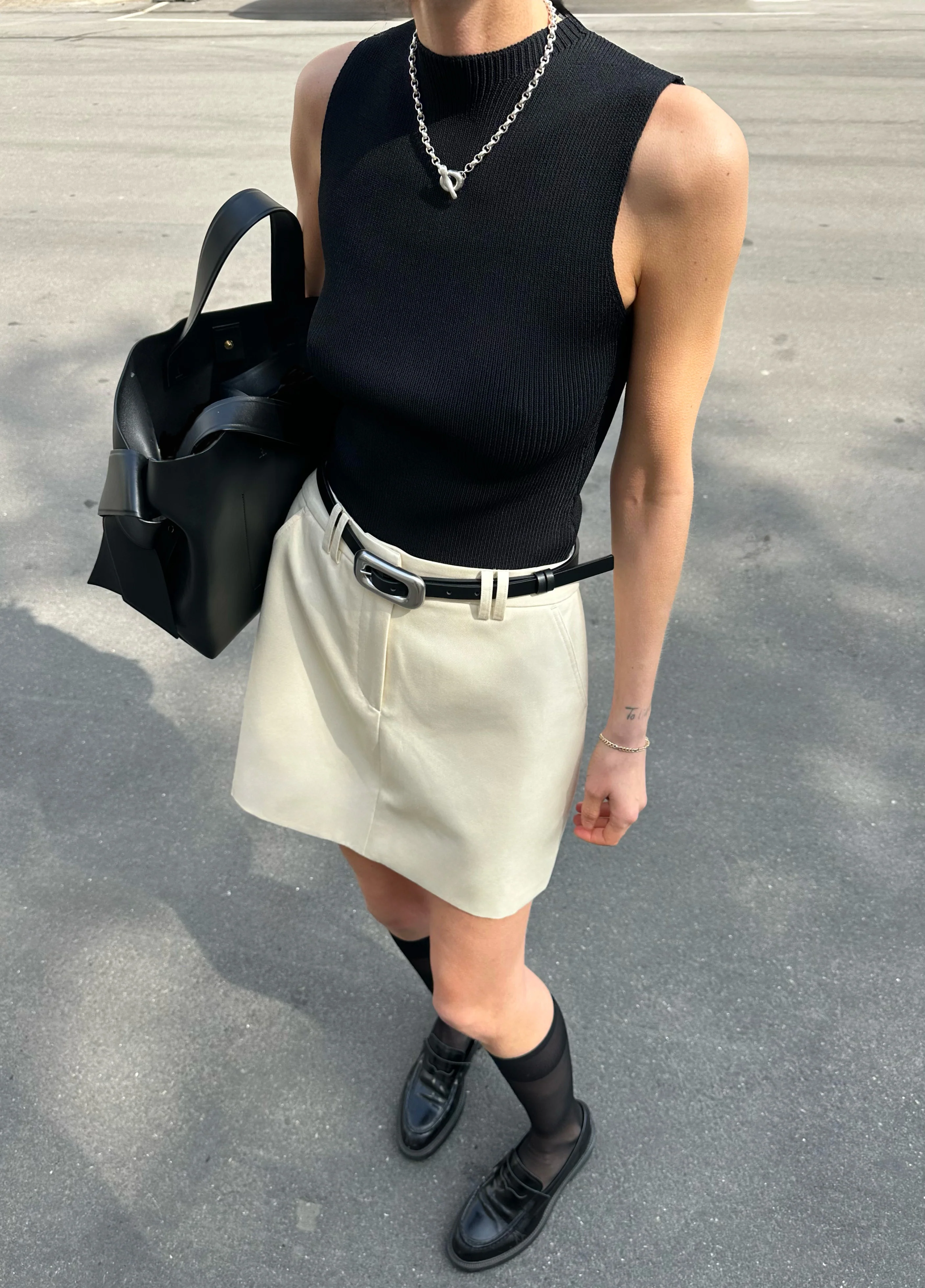 LUA MINI SKIRT | butter - Image 5