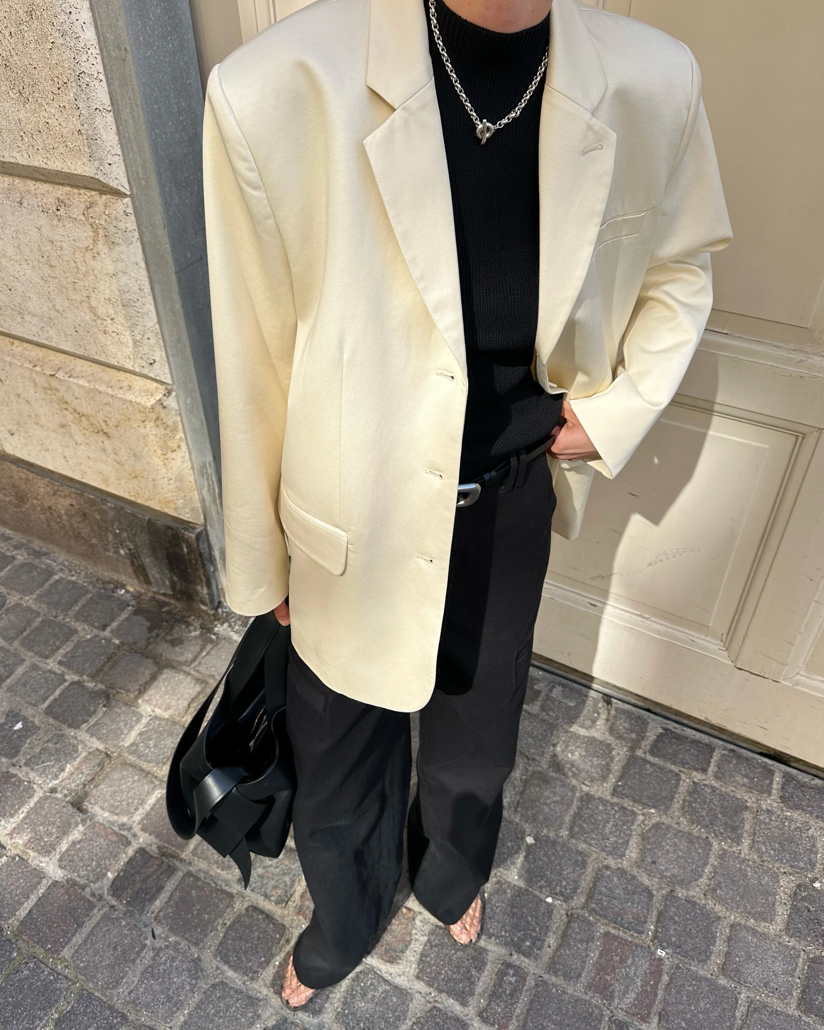 MAEVE BOXY BLAZER | butter - Image 3
