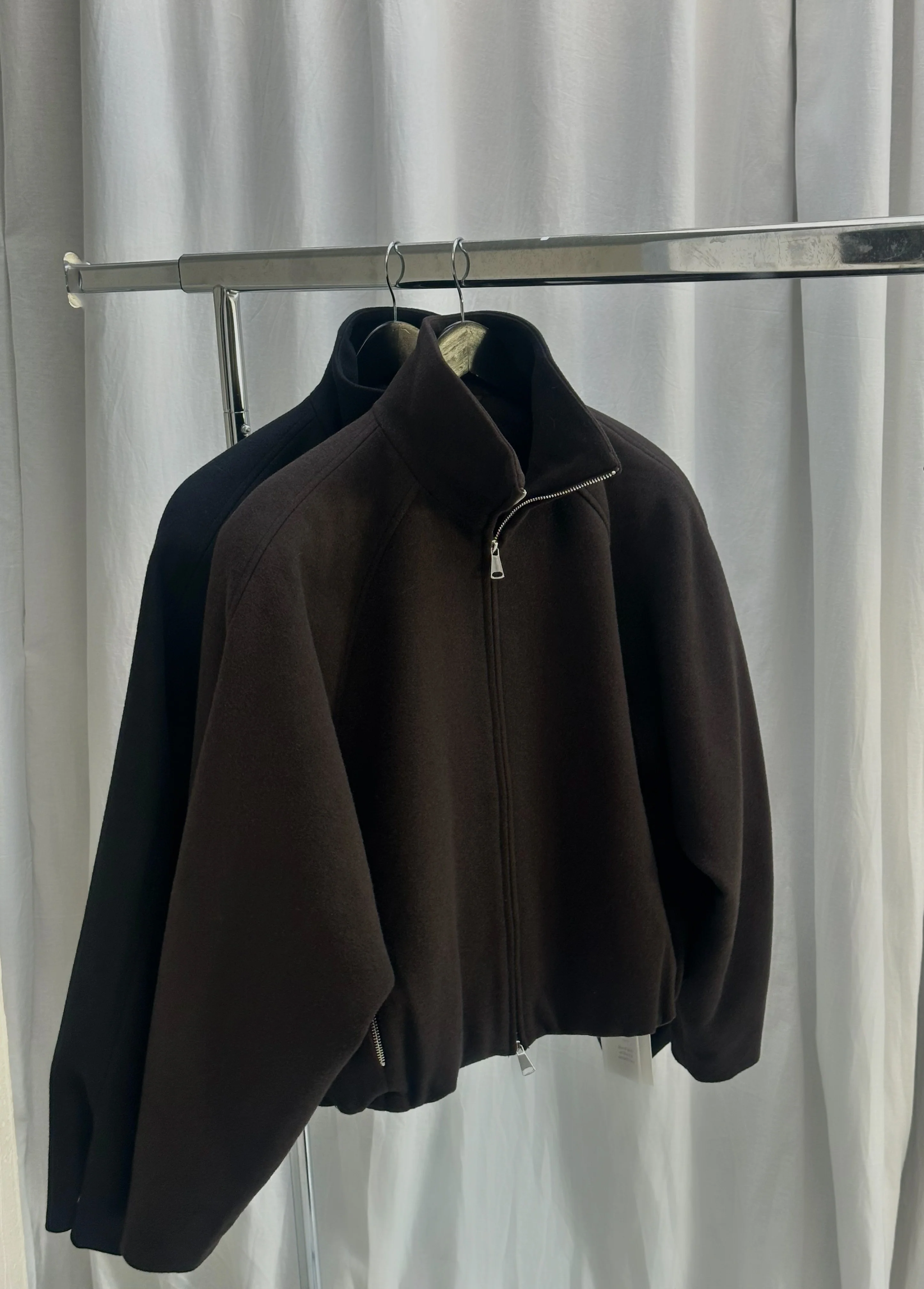 SLOANE WOOL BOMBER | black - Image 6