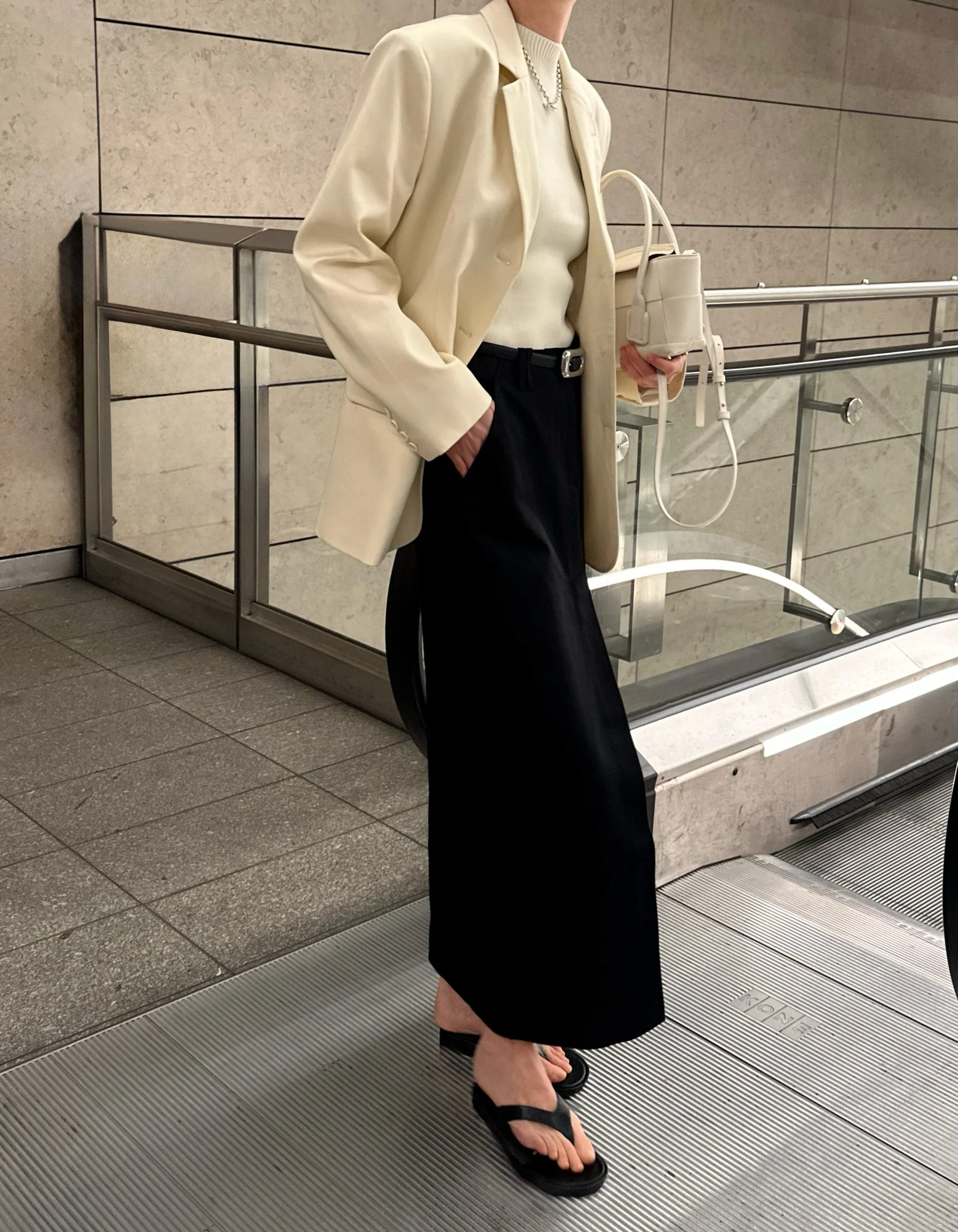 SONNY MAXI | twill black - Image 5