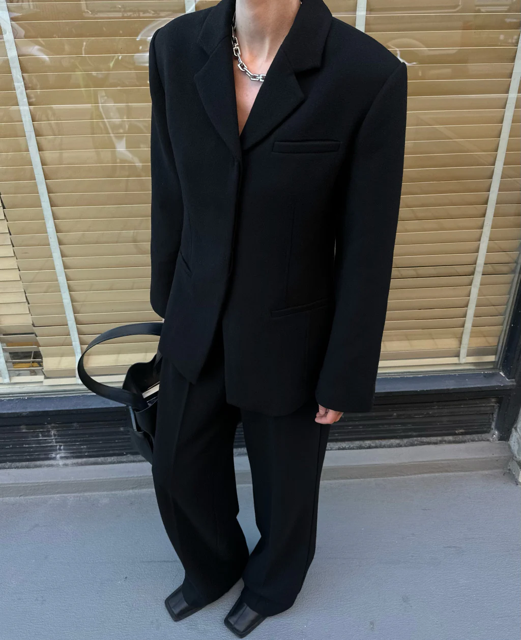 SUIT | wool black