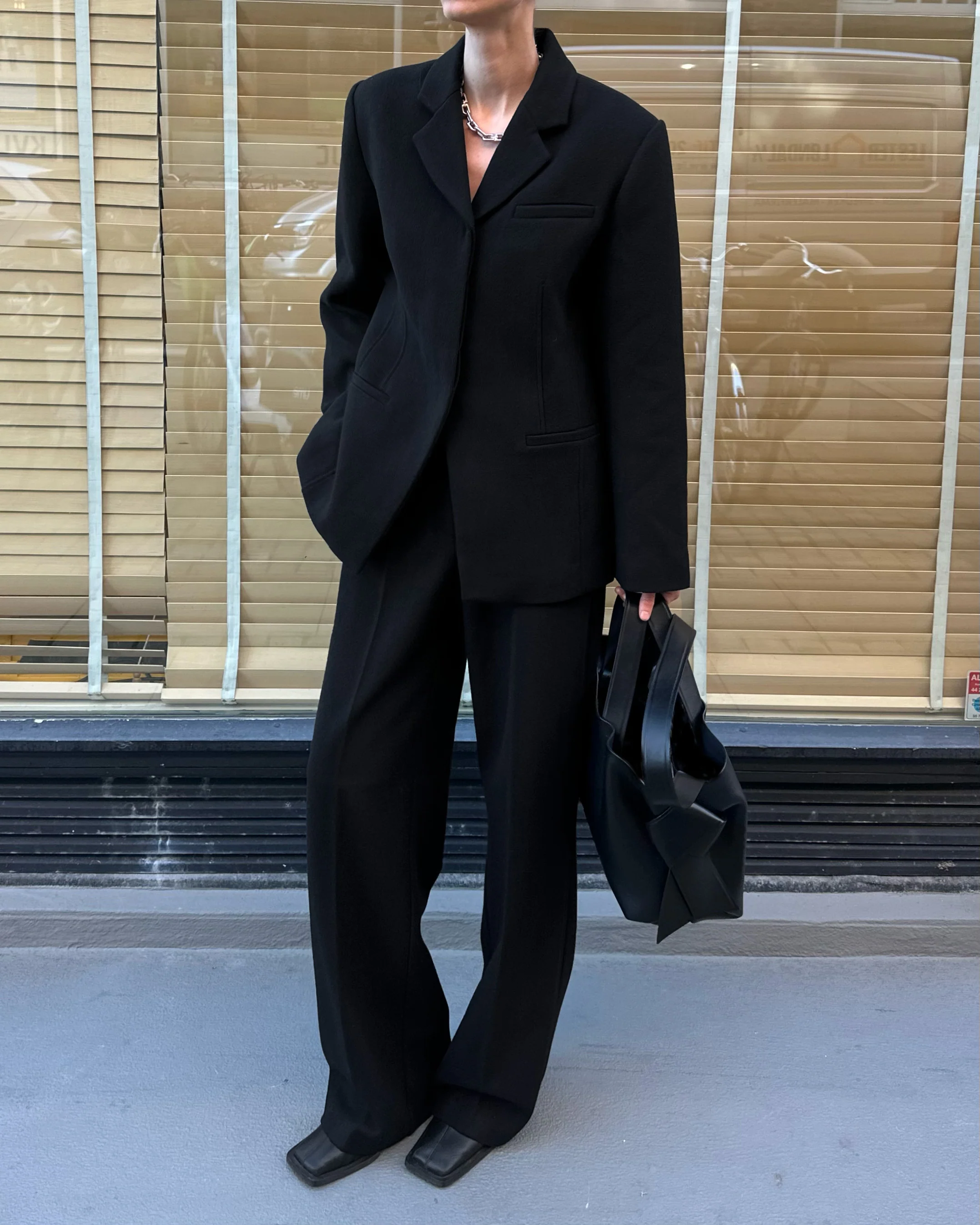 SUIT | wool black - Image 2