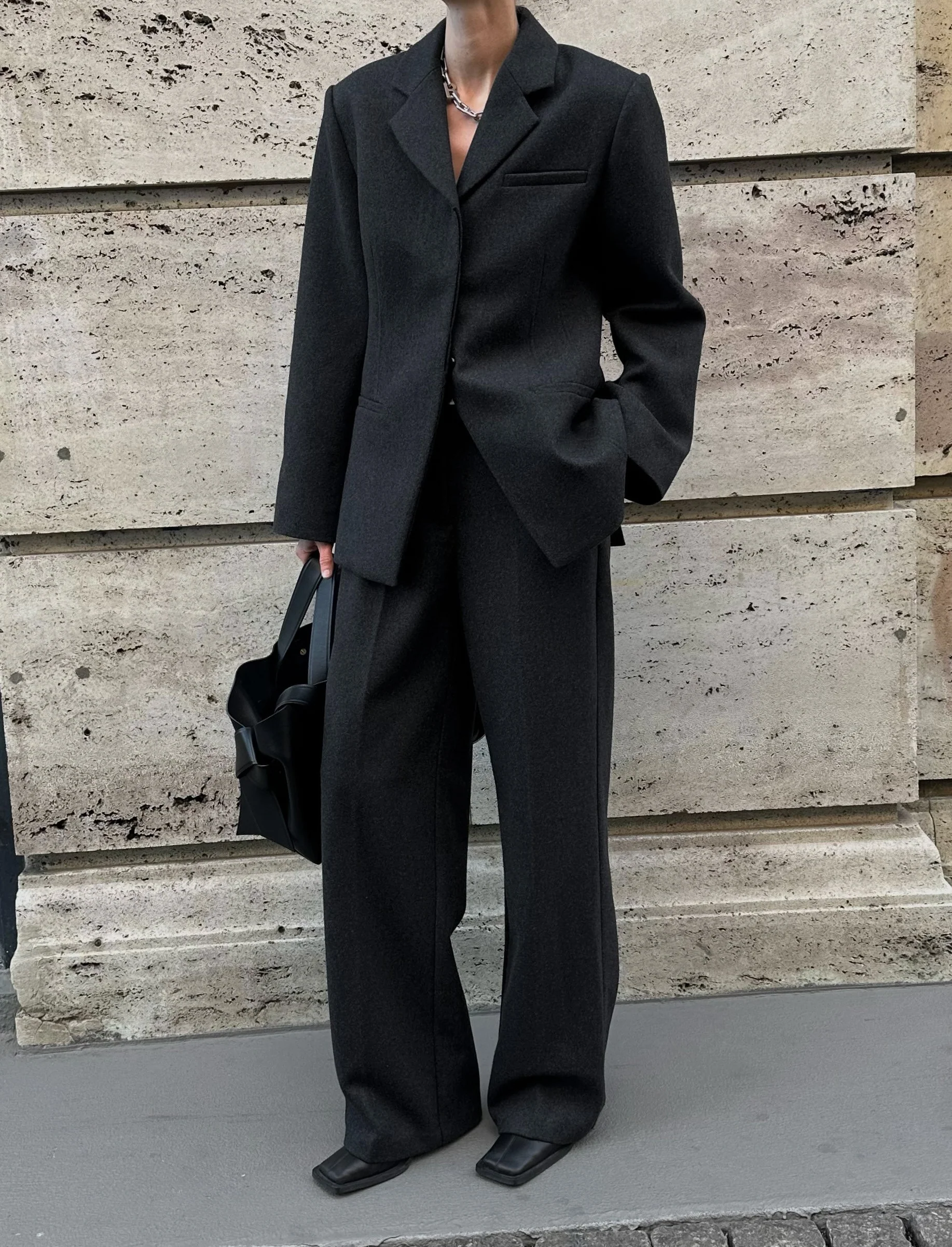 SUIT | wool dark grey - Image 3