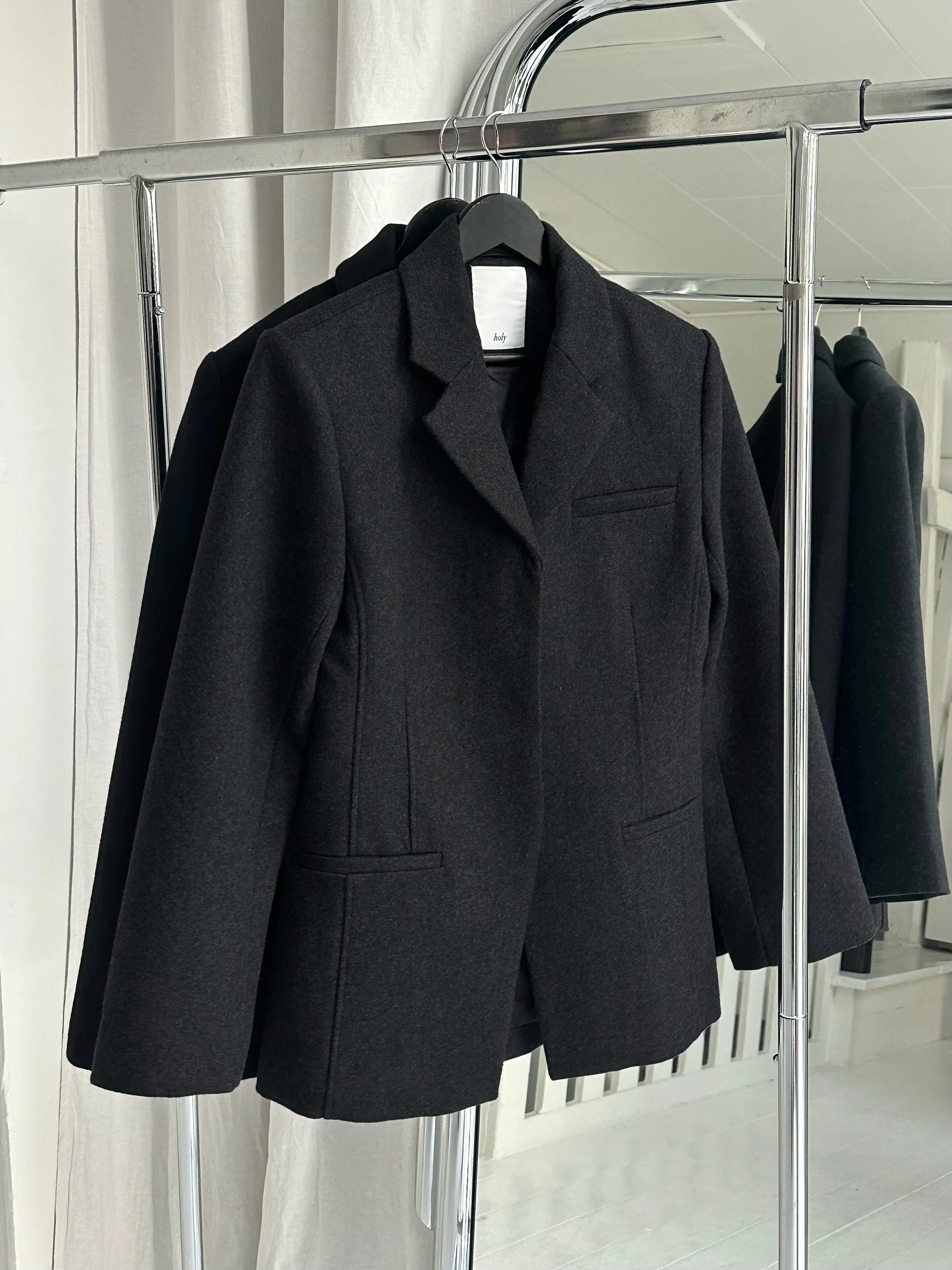 SUIT | wool dark grey - Image 4