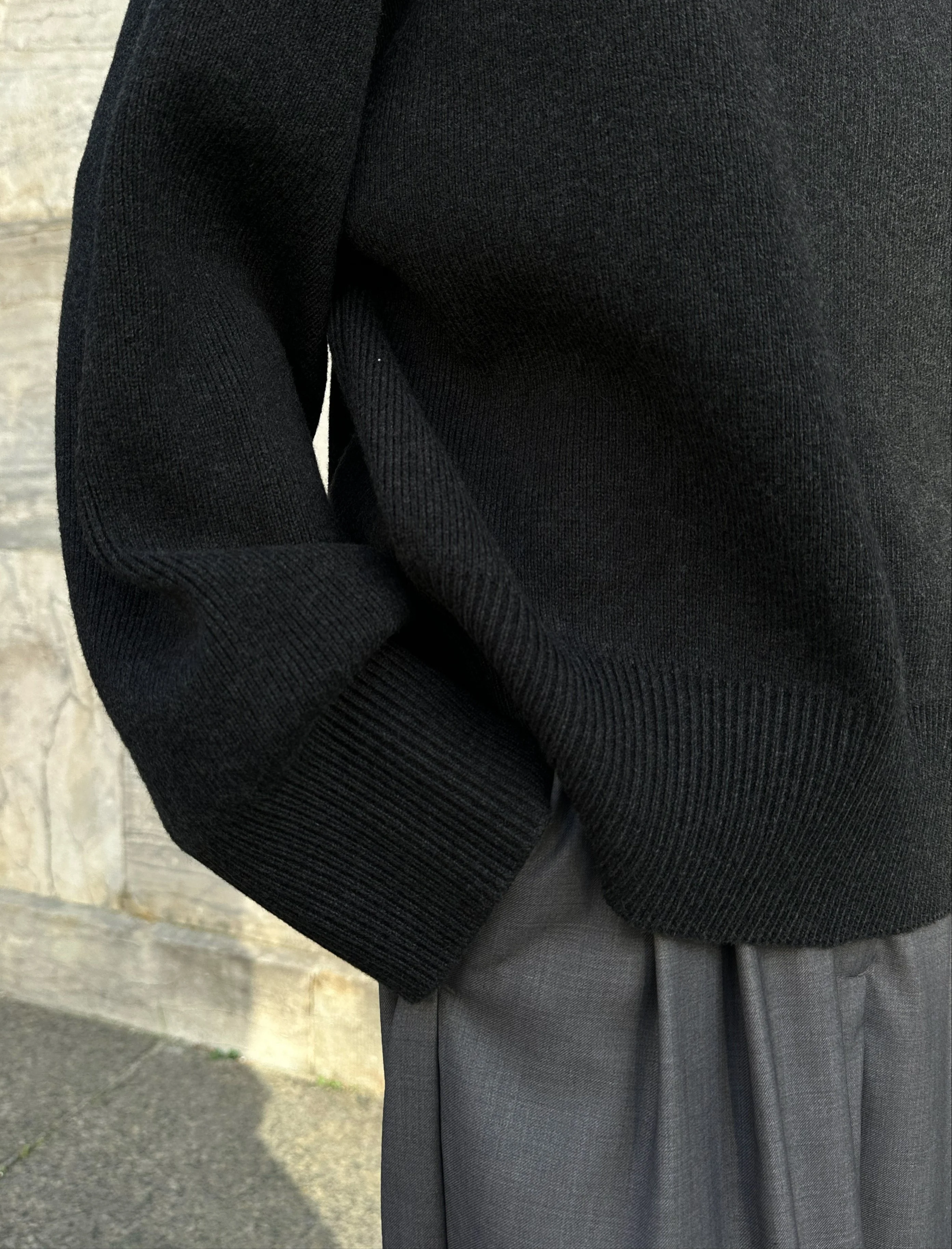 GELSO TURTLENECK SWEATER | dark grey - Image 3