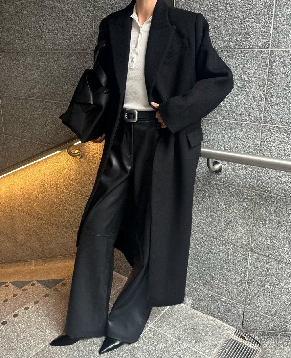 RICK VEGAN LEATHER PANTS | black - Image 3